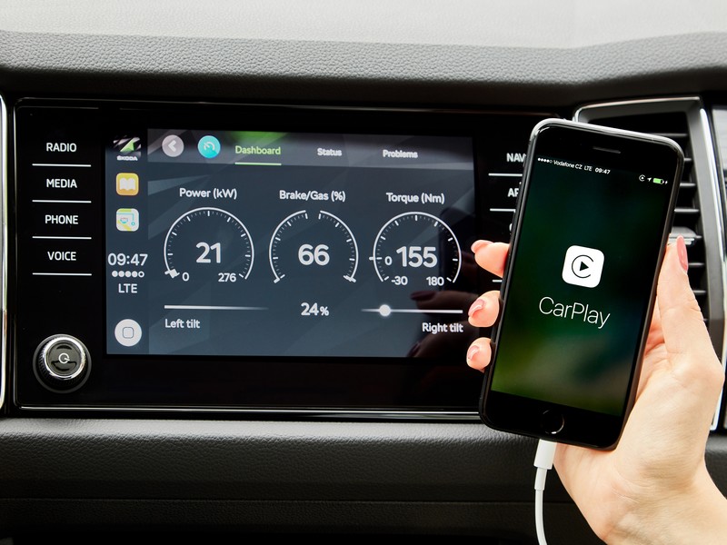Škoda OneApp s bohatou nabídkou funkcí